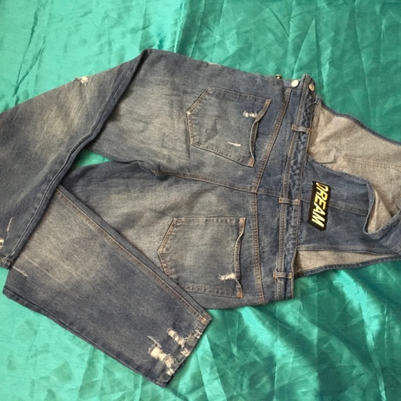 Distressed overall - Picture 3 of 5